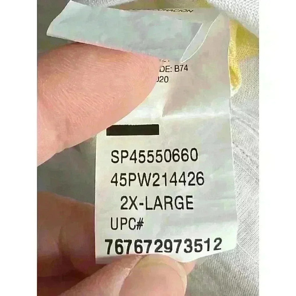 Izod Saltwater Mens Striped Short Sleeve Button Down Shirt‎ Size XXL - Picture 5 of 6